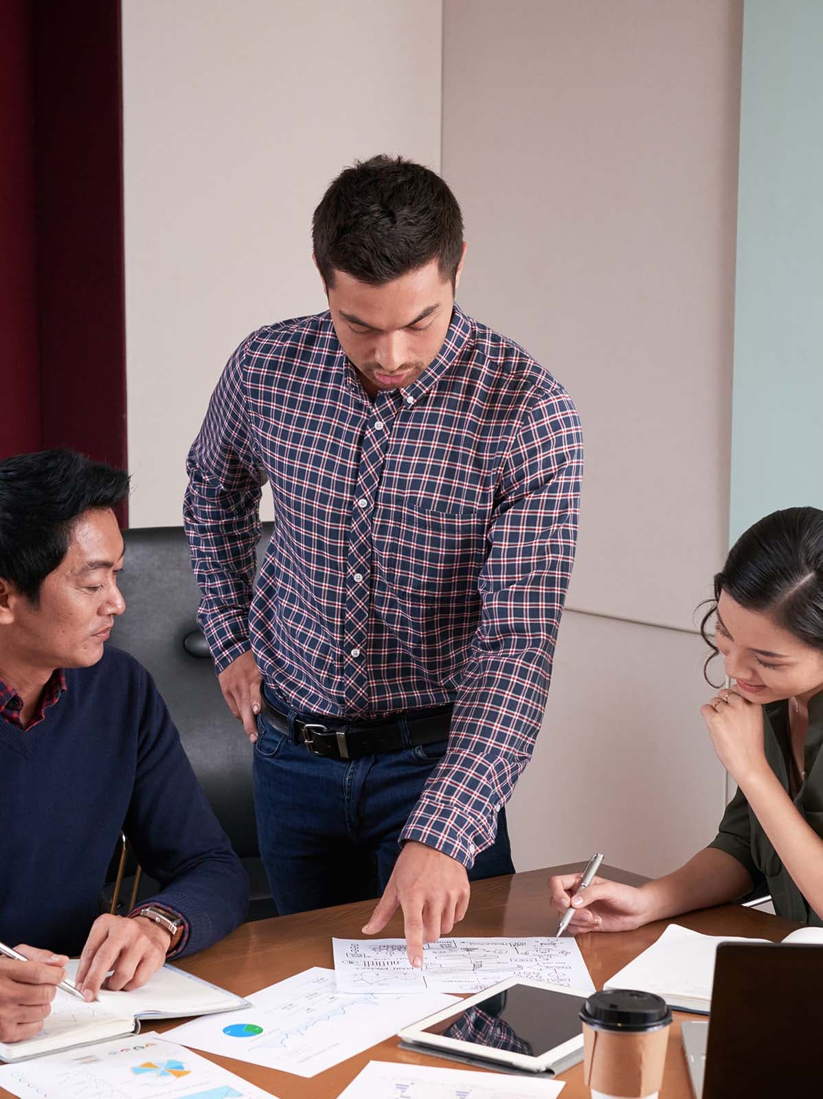 Corporate training session