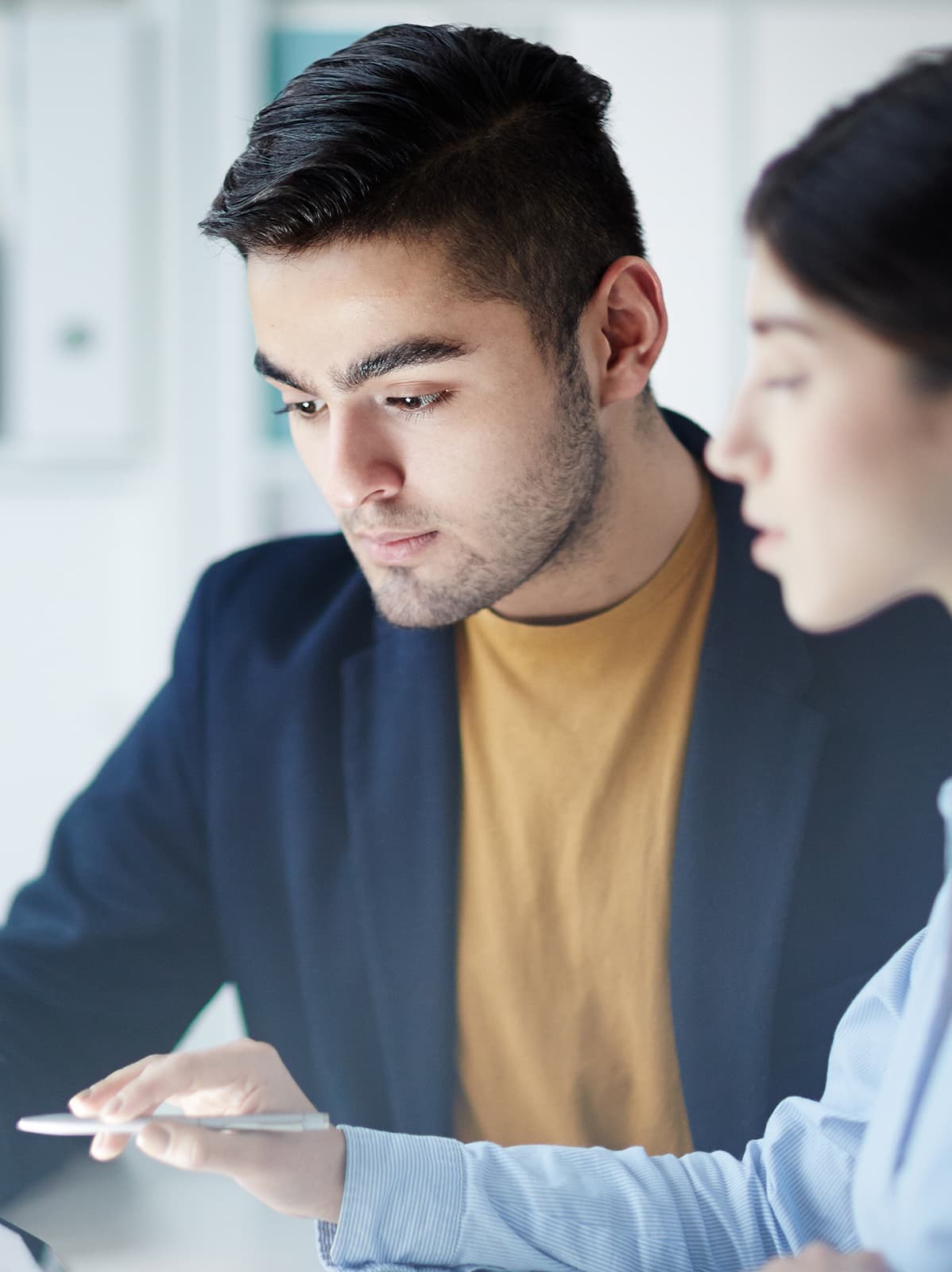 Career counseling session