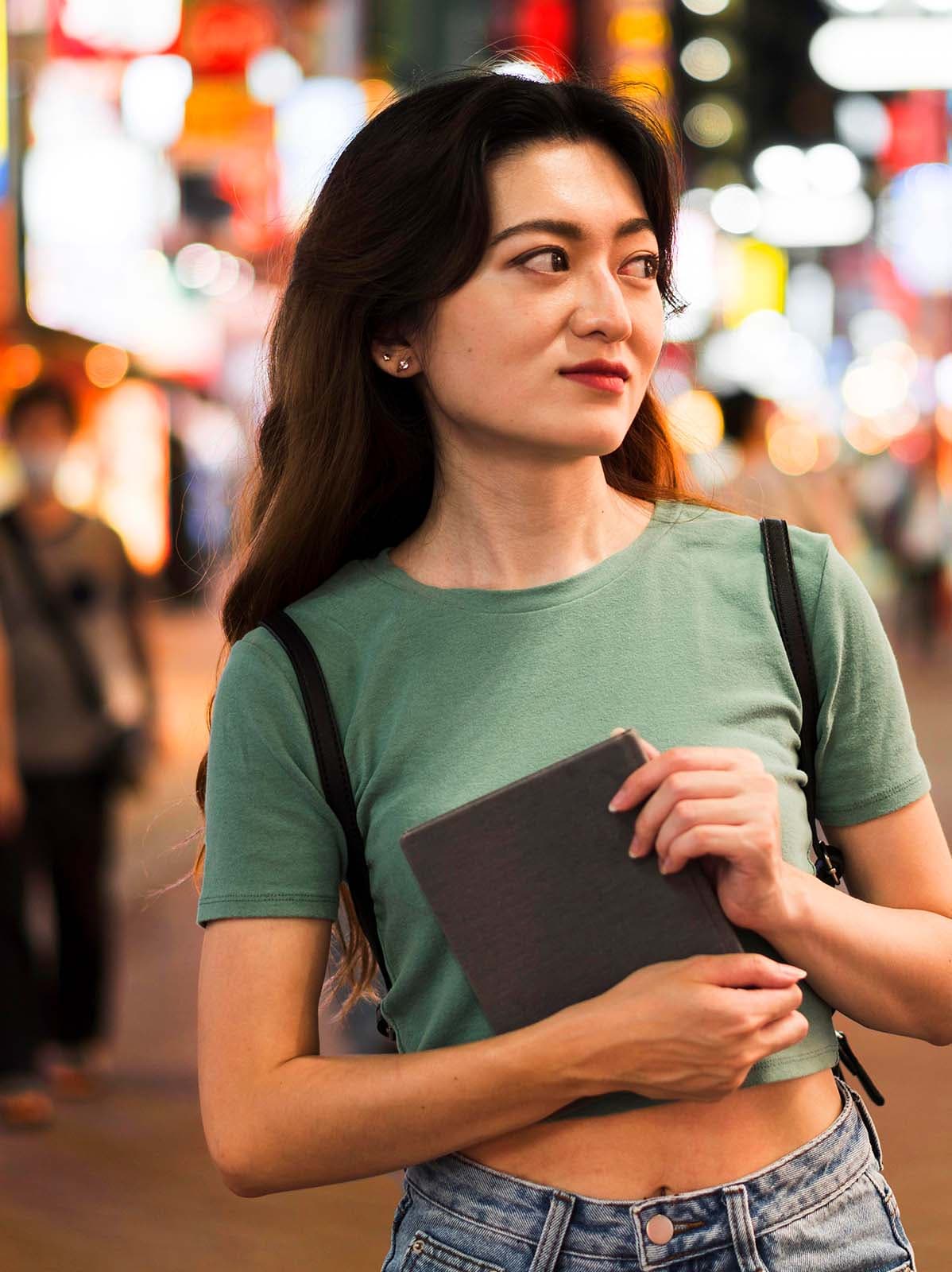 Professional providing guidance