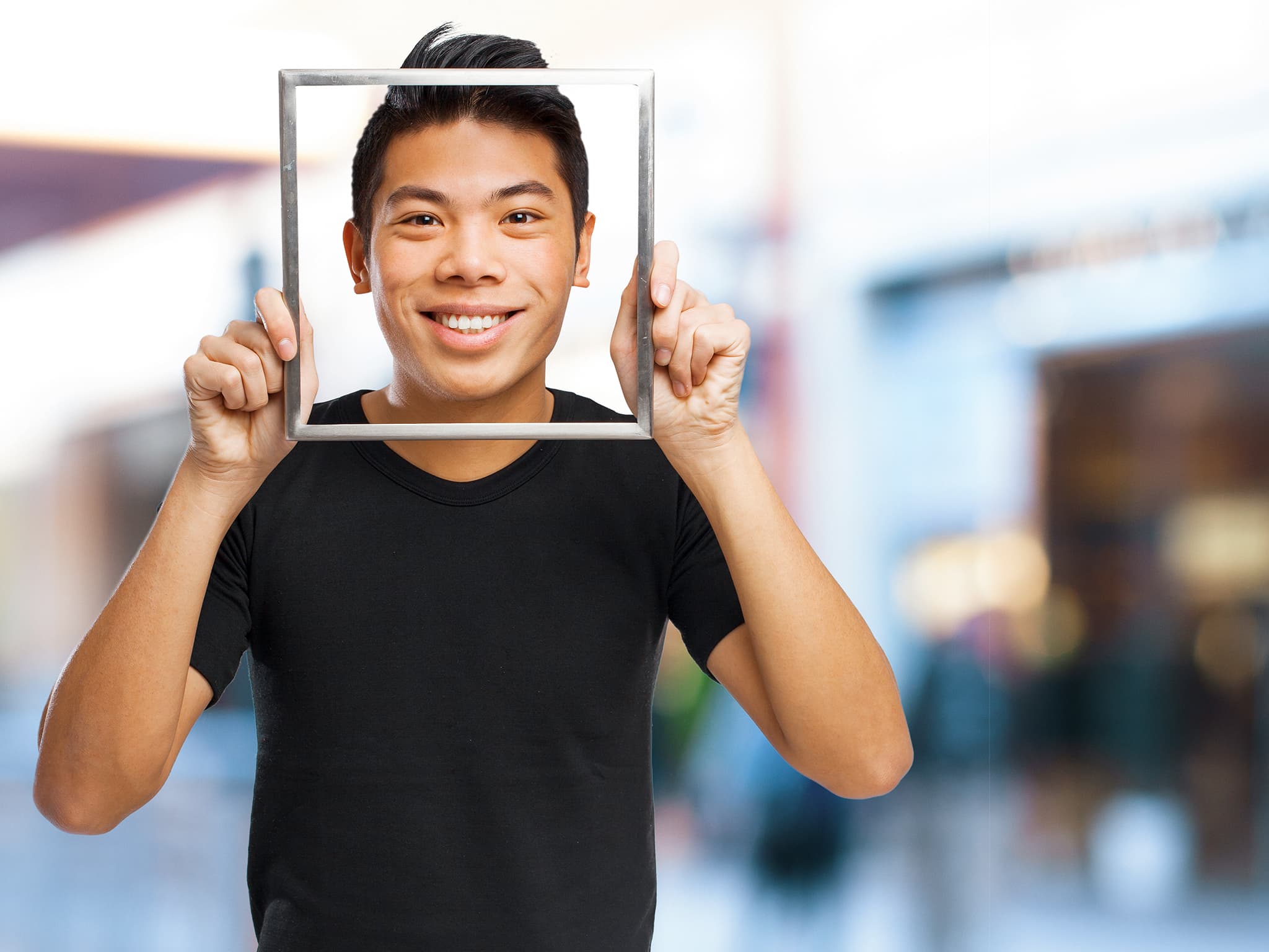 Counselor discussing personality assessment results